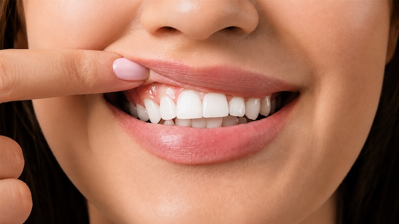 chỉ chăm răng mà bỏ quên nướu