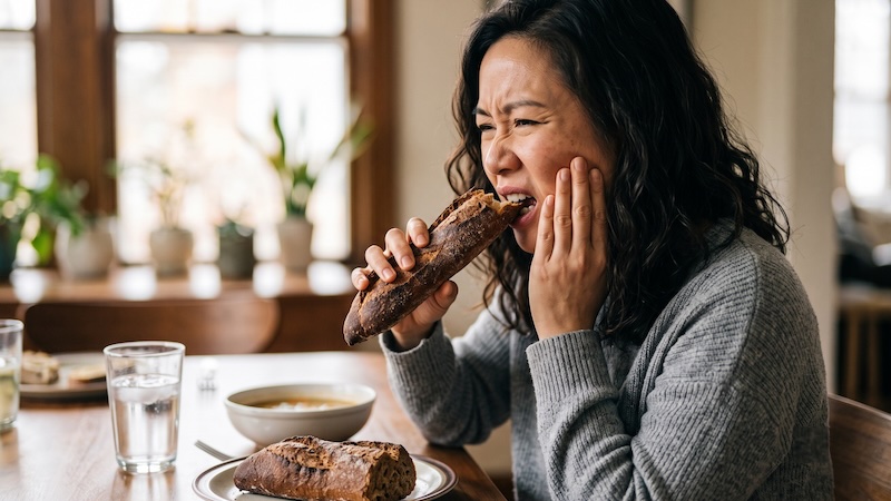 Ê buốt răng khi nhai