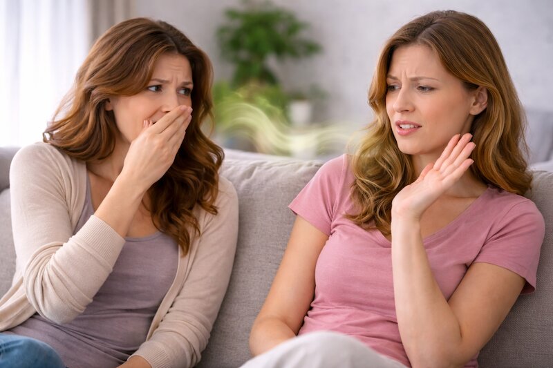 hôi miệng có lây không