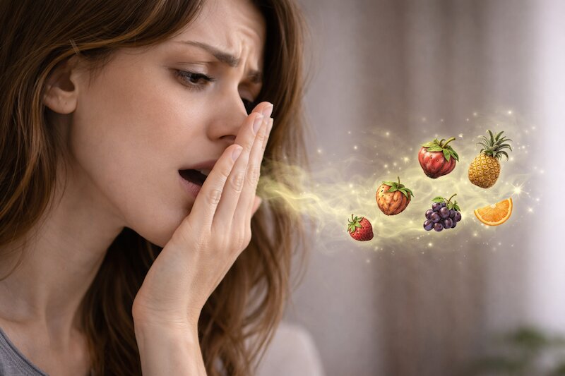 hôi miệng khi đói