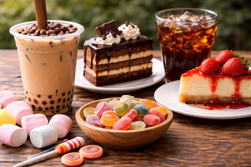 hôi miệng nên hạn chế đường tinh luyện