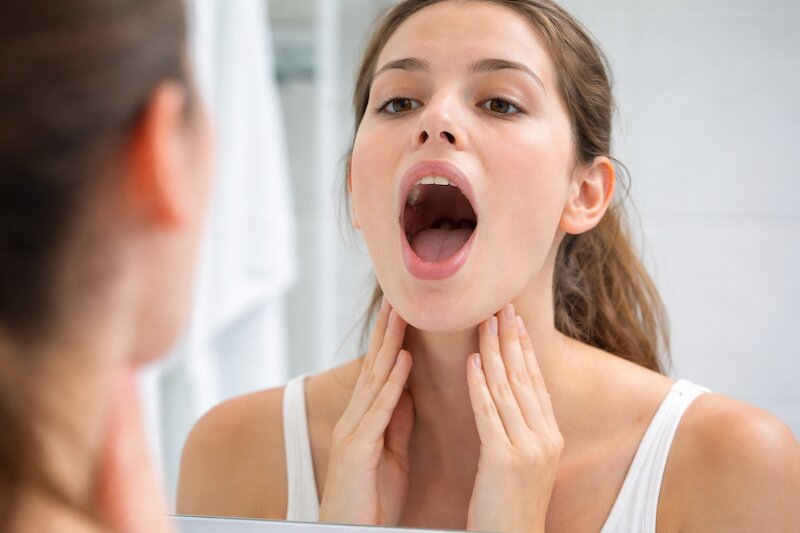 hôi miệng từ họng