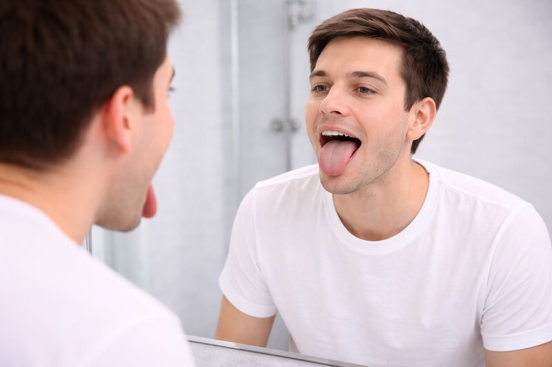 hôi miệng từ lưỡi