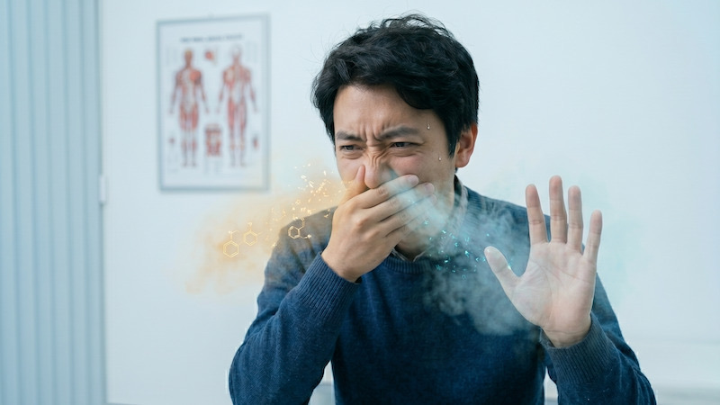 hơi thở có mùi hắc