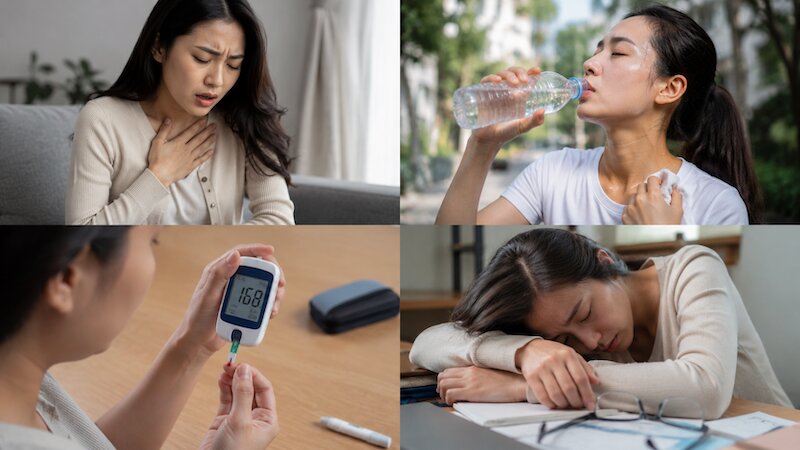 hơi thở có mùi trái cây