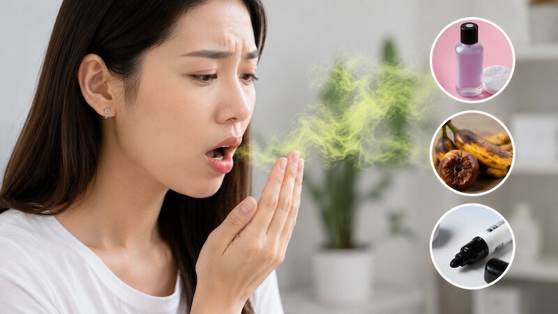 hơi thở có mùi trái cây