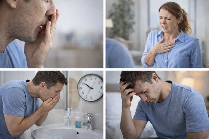 miệng có mùi hôi thối