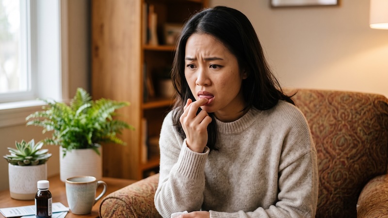 miệng có vị ngọt