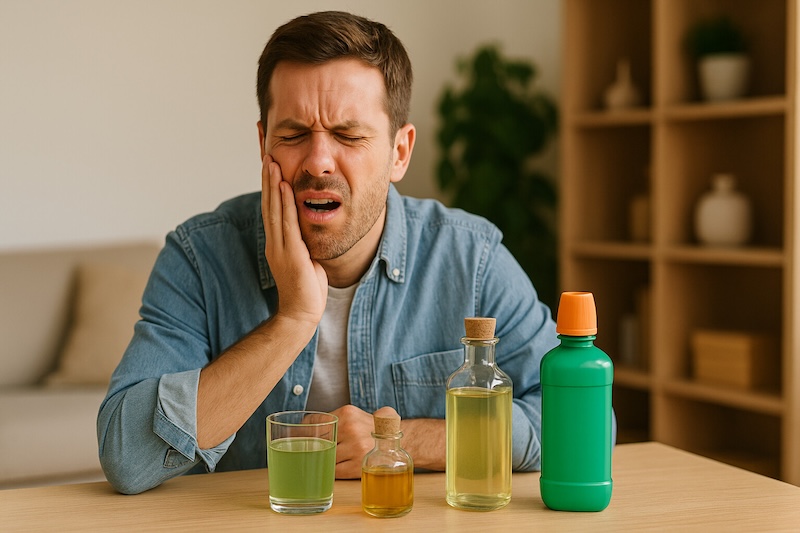 nước súc miệng giảm đau răng