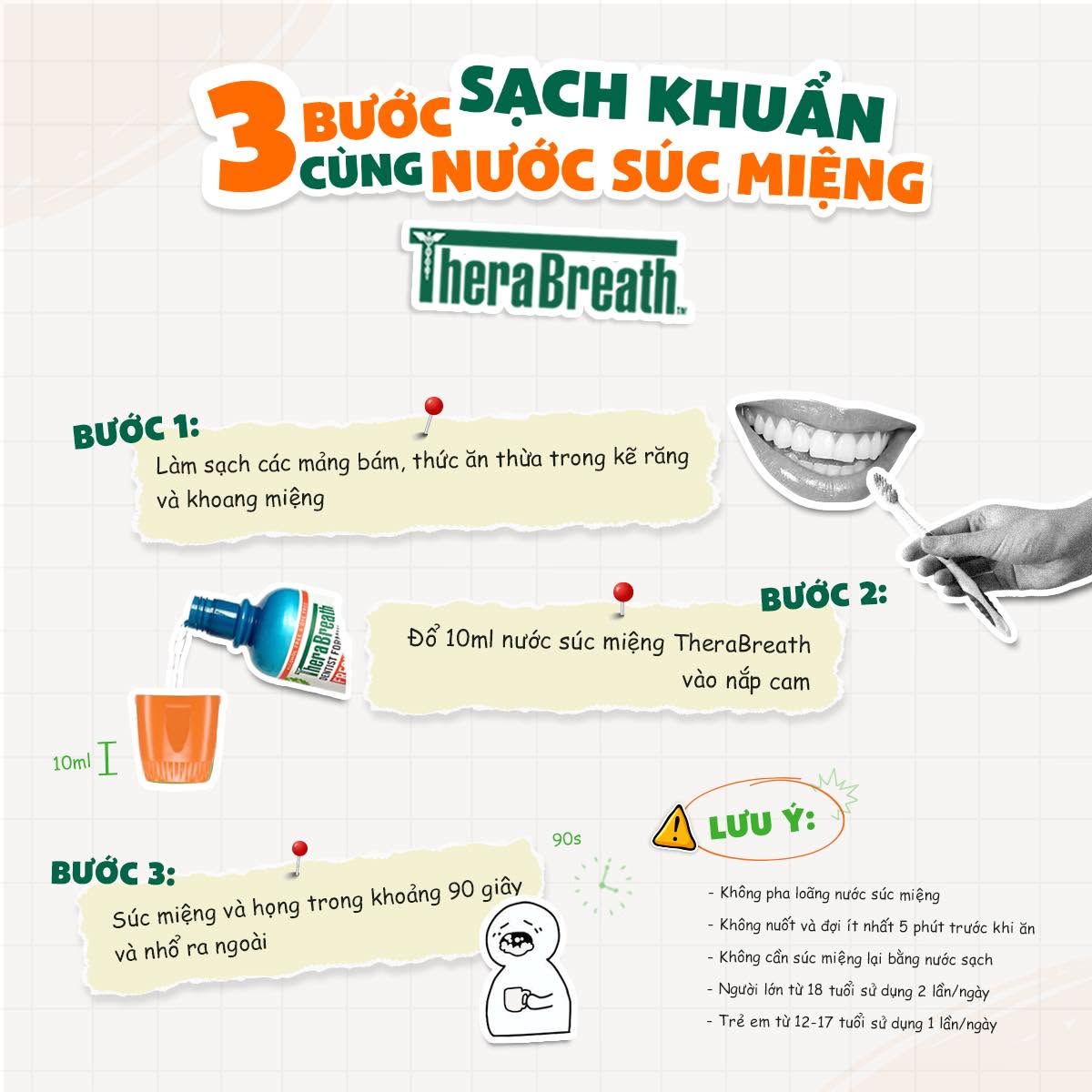 nước súc miệng không cồn
