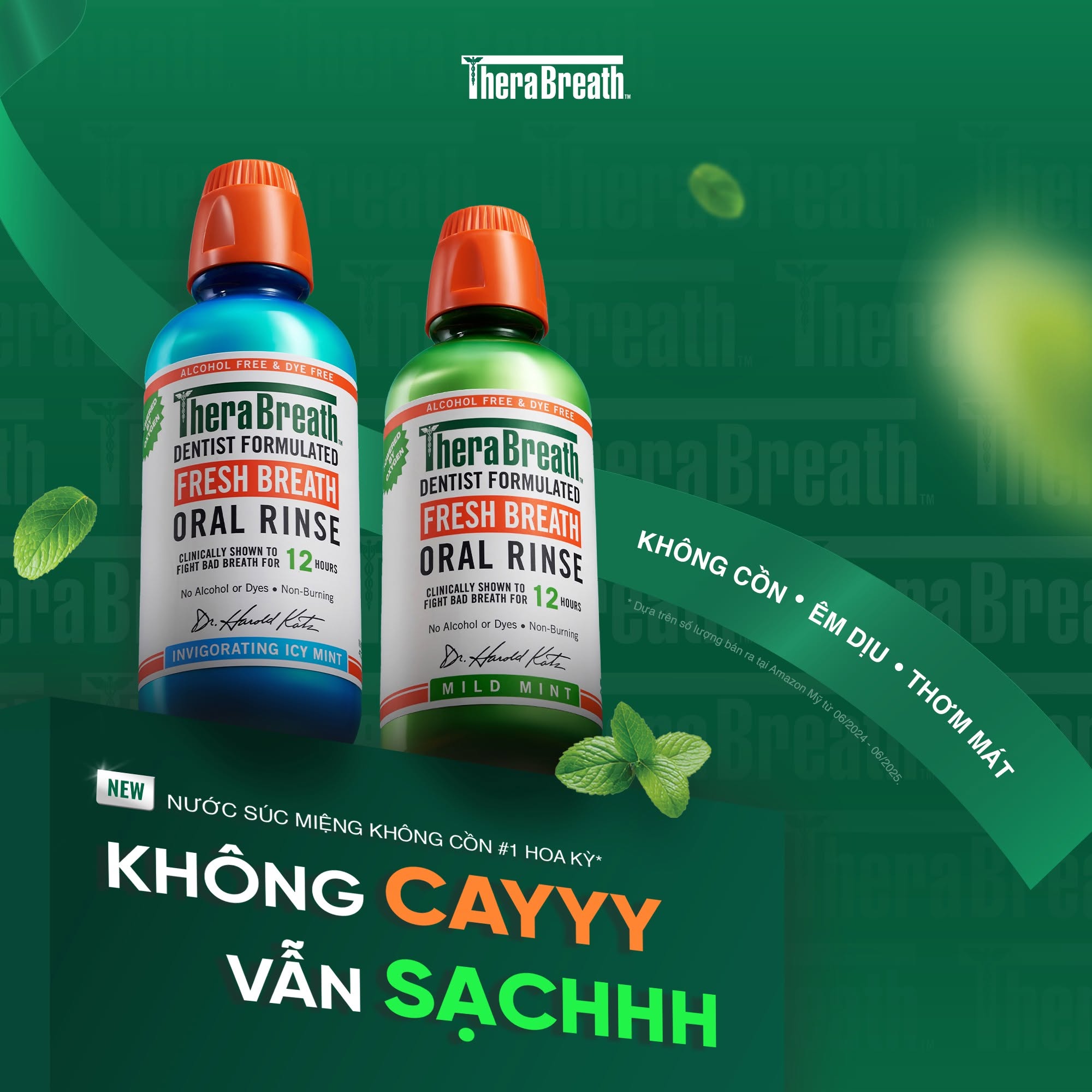 nước súc miệng không cồn