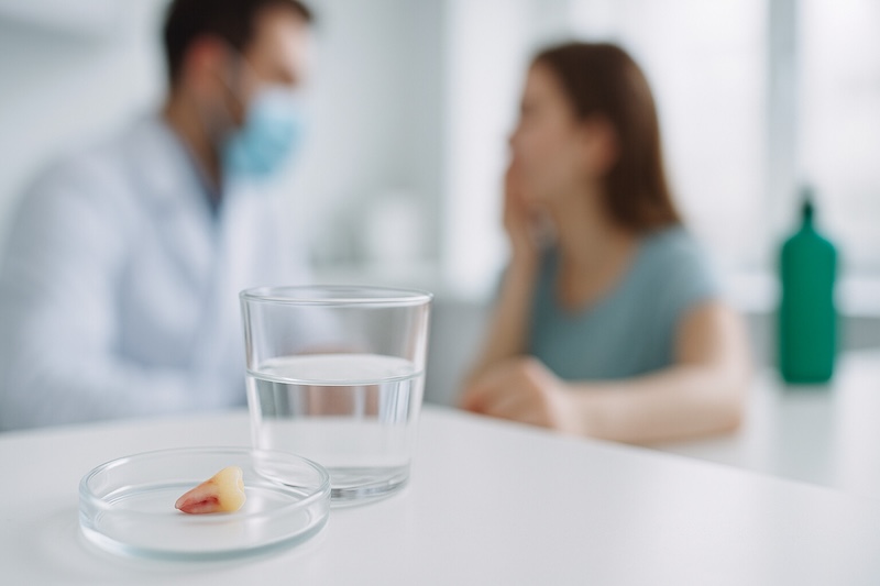 nước súc miệng sau khi nhổ răng