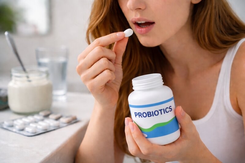 cách trị hôi miệng sau một đêm bằng probiotics