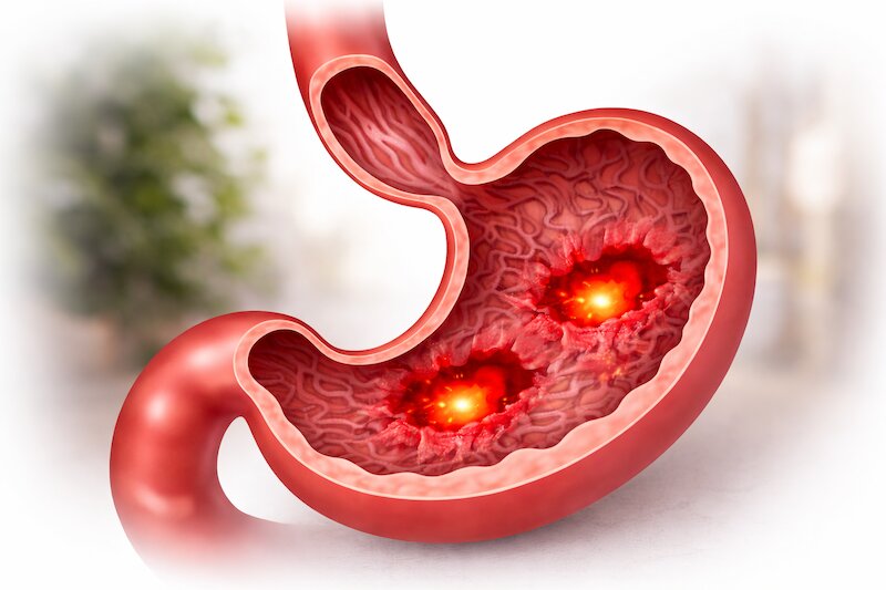 hôi miệng dạ dày do viêm loét dạ dày